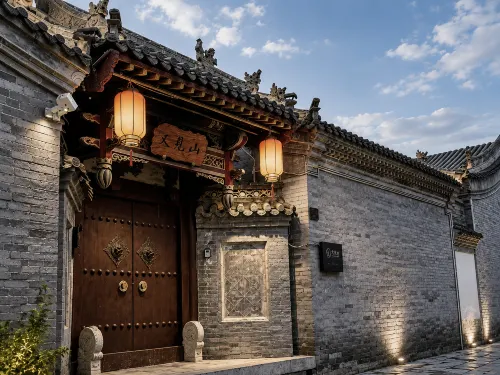 YJS｜Garden Boutique Retreat (Datong Ancient City) - bar