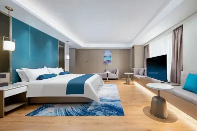 슈퍼 8 선정된 호텔 (고속철도역 중앙 쇼핑몰 보행자 거리) 롄윈강 호텔