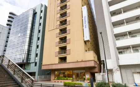 Toyoko Inn Shin-Yokohama Ekimae Shinkan Отели рядом со станцией Tsunashima Railway Station