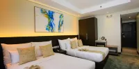 The Oriental Legazpi - Salle Jumelle De Luxe Avec Vue Mayon