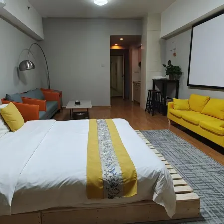 Langfang Mengqiu Apartment (wanda plaza Branch)