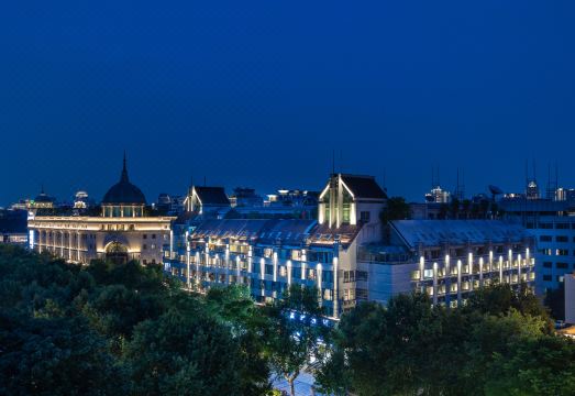 현대적인 호텔 내부