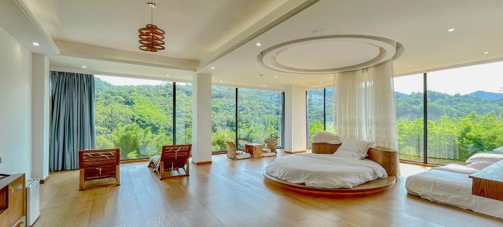 Muyun Mountain Lodge Hotéis em Condado de Longmen