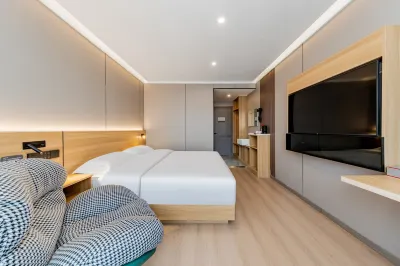 쥔이 체인 호텔 (무어 시티 아트 칼리지 지하철역) 후허하오터 호텔