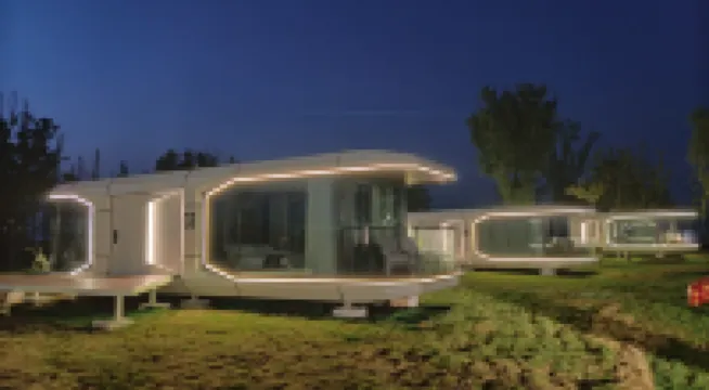 China's Yongdong Xiangdao Bay Space Capsule