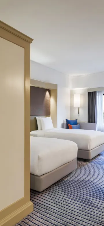 ห้องฟรีเมี่ยมเตียงแฝดแบบปลอดบุหรี่