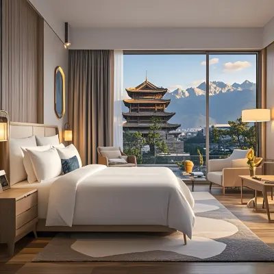 藍色海岸智能飯店（大理古城店） 文獻樓附近的飯店