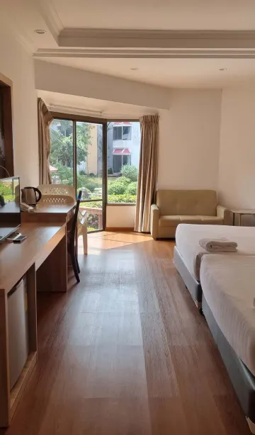 ห้องซีวิวเตียงแฝด