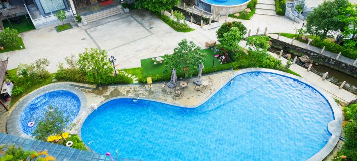 Longmen South Kunshan Keyuan Hot Spring Hotel Hotéis em Condado de Longmen