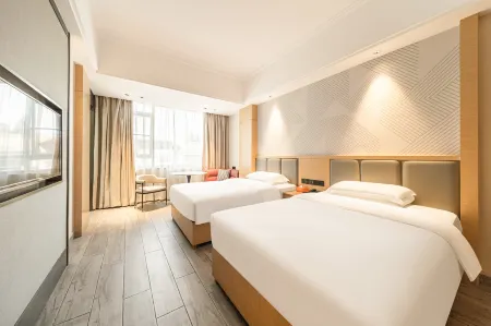 Boman Hotel (Changde Da Xiaohe Street Branch, Changde University of Arts and Sciences) Отели рядом с достопримечательностью «Hunan Institute of Applied Technology»