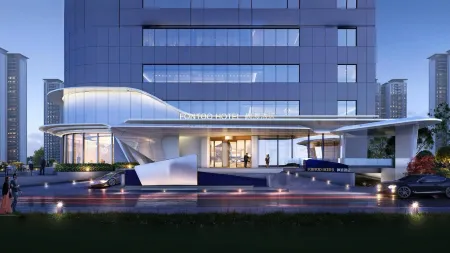 Yantai FONTOO Hotel（Yantai Station Chaoyang Street Branch) Отели рядом с достопримечательностью «Ludong University (East Area)»