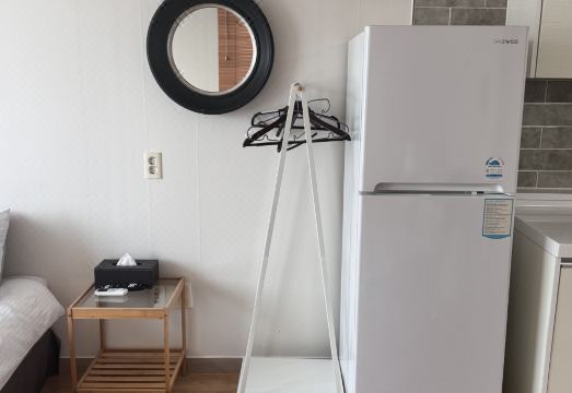 제주의 평화로운 전원 마을