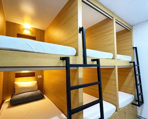 Hanoi Backpackers Lodge โรงแรมใกล้ประตูเมืองเก่า