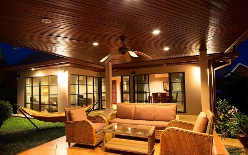 Family Poolside Villa in Bali Residence Mae Phim (Kids Bunk Suite)