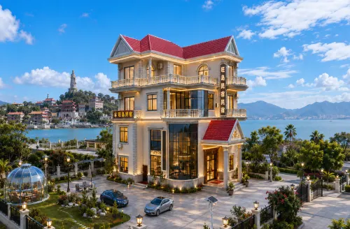 Meizhou Island • Wang Island • Ocean-View Villa with Sunset and Cloudline