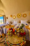 Aladdin merzouga camp - balcony