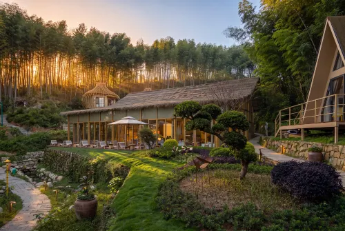 Huaxiangu · Lingshan Bamboo Sea Detached Treehouse Homestay - Mountain view