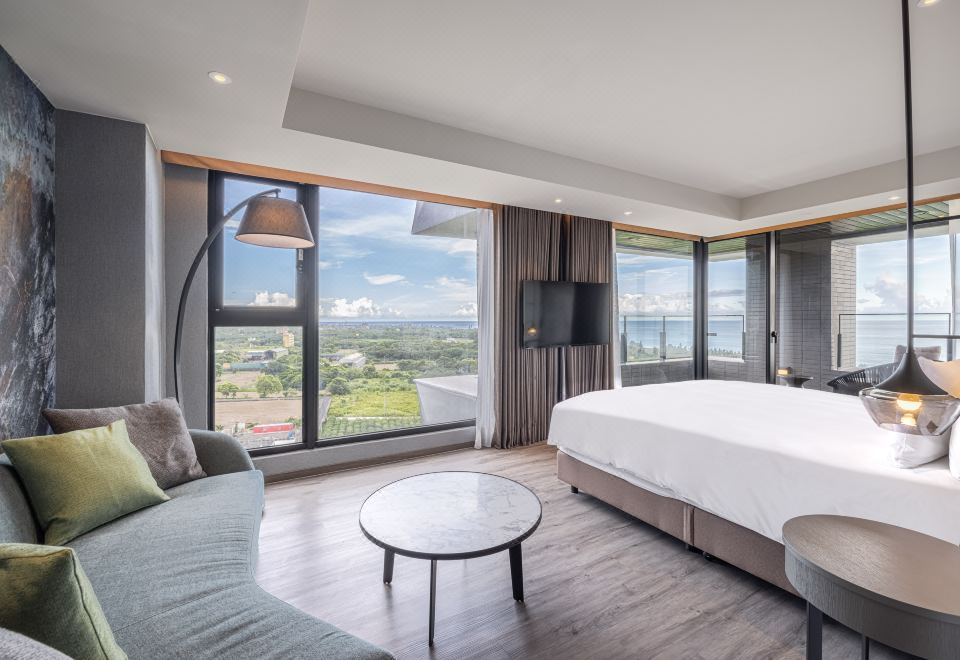 레이크술 호텔 화롄 타로코의 넓고 쾌적한 가족 객실