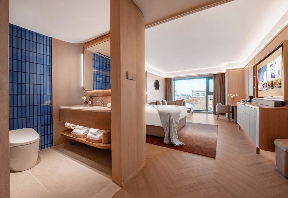 Crystal Orange 호텔 베이징 펑타이 바이청 기차역 본사 기지 외부 전경