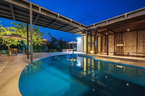 libo  songfubieyuan  Scenic Theme Inn - สวนน้ำ