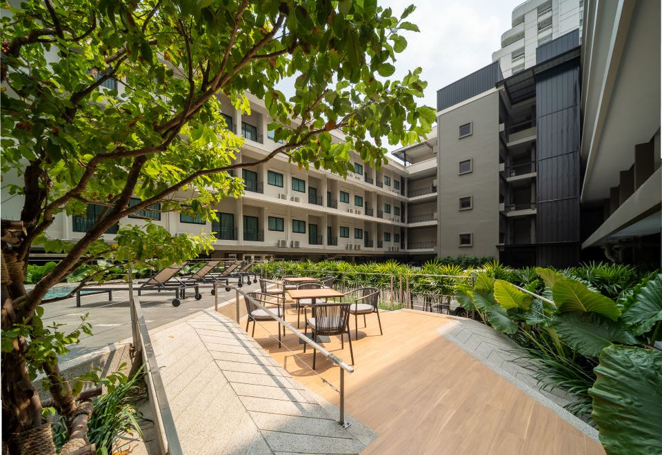 Hotel College Haus Rangnam, Exterior, Garden