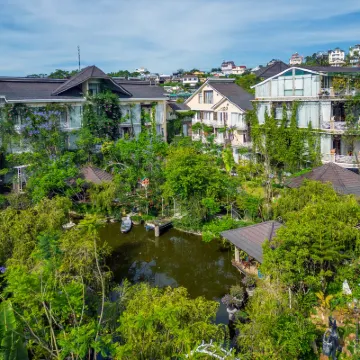 夢花大叻酒店 鄰近保大夏宮的酒店