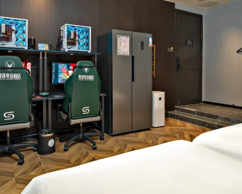YueTa X E-Sports Hotel (Guangzhou Tianhe Huashi Subway Station) الغرف Photos