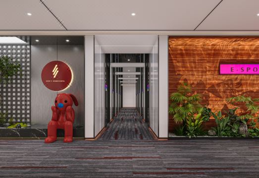 镭速电竞酒店（长沙五一广场贺龙体育中心店）外景图