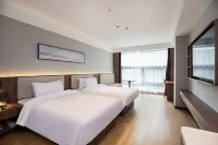 청목백금 호텔 (난징 올림픽 스포츠 센터 중성 지하철역) Huangfeng Building 주변 호텔