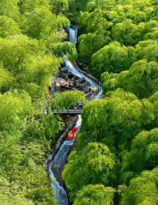 Cloud Summer Blossom - 180° Mountain Stream Retreat - Starry Pool Villa Resort