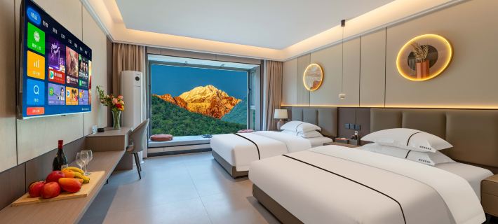 Jikong Wangxue Resort Hotel (Hailuogou Glacier Forest Visitor Center) Hoteles en Condado de Luding