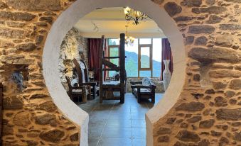 단바 Art Fan Gu Homestay 4성급 호텔 수영장