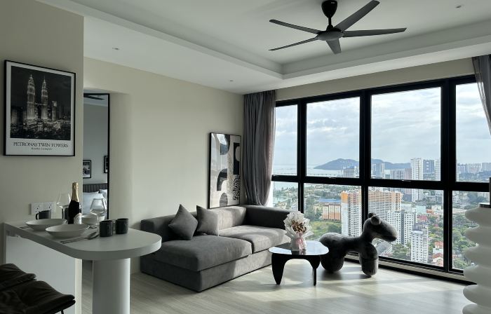 Georgetown Penang Family 3BR Seaview Suite
