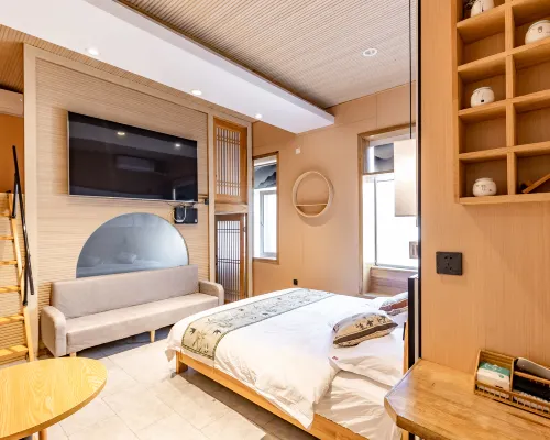 Jinggu Sihe Beiluoguxiang Guesthouse โรงแรมใกล้หวูเต้าหยิง หูทง
