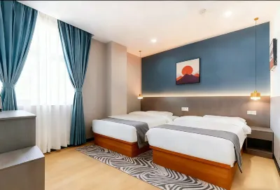 暮上雲朵酒店（宿州國購廣場第一初級中學店） 鄰近天下第一石文博城-B區的酒店