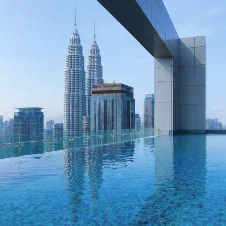 Royce Residences KLCC Kuala Lumpur by ALMA ( Rooftop Infinity Pool + 10Mins Walk to KLCC )