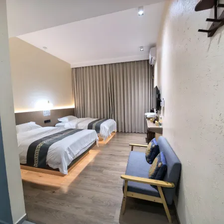 Duoyishu Hexia Zhenyue Yunhai Terrace Sunrise Boutique Landscape Homestay