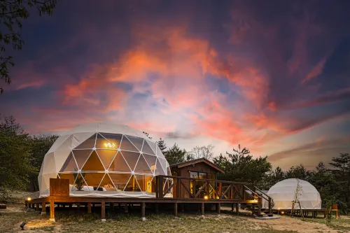 Glamp Dome Sayu - Parkplatz
