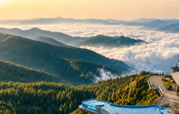 Yaojia · Yuejie Yunding Resort Hotel (Shaoxing Shengzhou Fuzhishan Scenic Area)