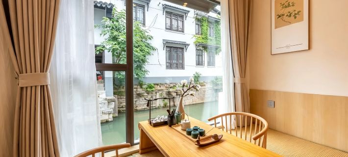 Wanhe River View Inn (Shilu Branch, Shantang Street) Hotéis em Sucheu