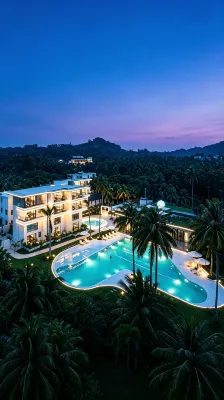 Blue Bird·Infinity Pool Designer Ocean Villa (Riyuewan Store)Wanning - Mountain View