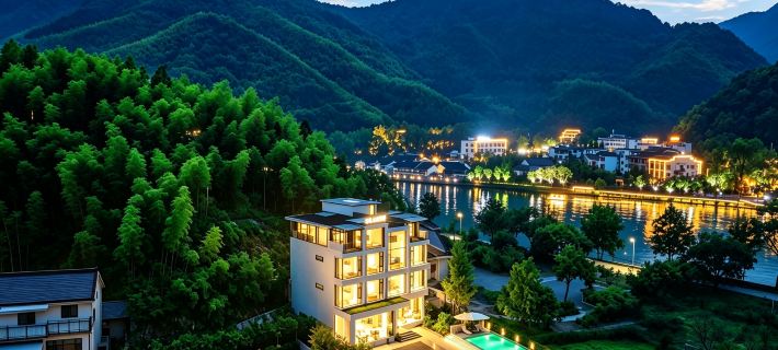 Qinxinhu Resort Bamboo Raft · Waterfall · Swimming Pool · Stream Trekking Family-friendly | Hotels in Ningguo