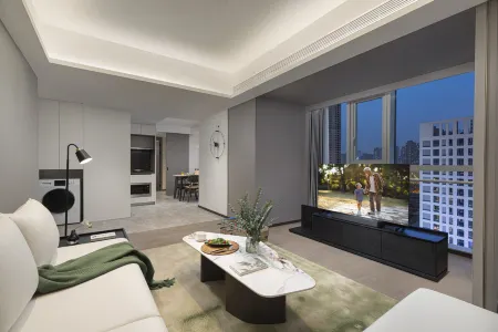 Somerset Future Center Wuhan Отели рядом с достопримечательностью «Yangsigang Yangtze River Bridge»