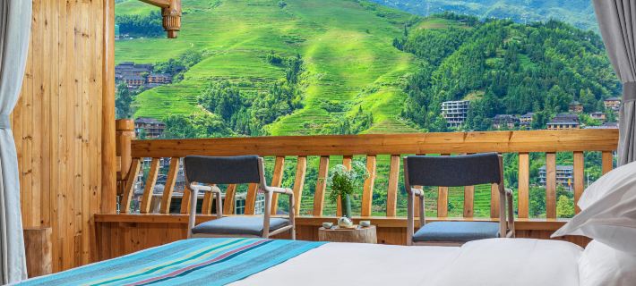 Wuyan Hongyun Hotel (Longsheng Longji Terrace Observation Deck) Hotéis em Condado de Longsheng