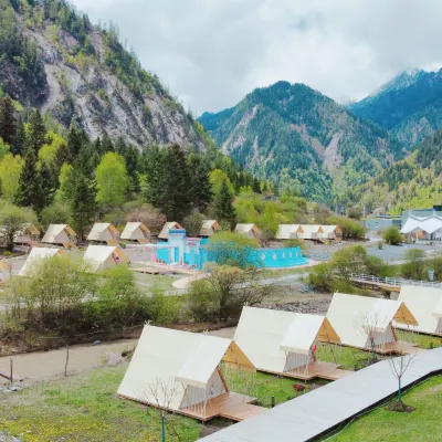 Ganhaizi Forest Camp Hotels near Jiafan Ancient City