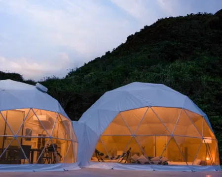 Glampark Resort  Okinawa Akuna Beach Hotels in Uruma