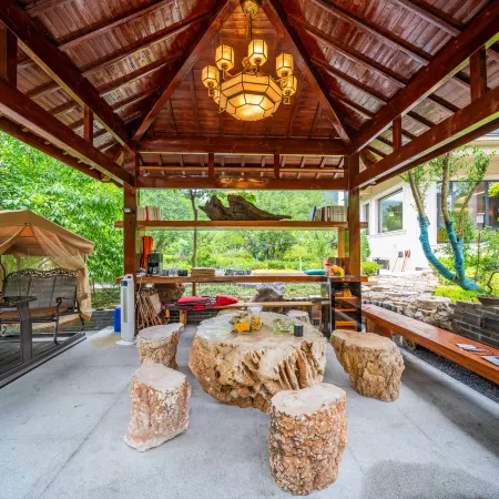 Mortal Habitat Private Hot Spring Garden Parent-Child Vacation Homestay