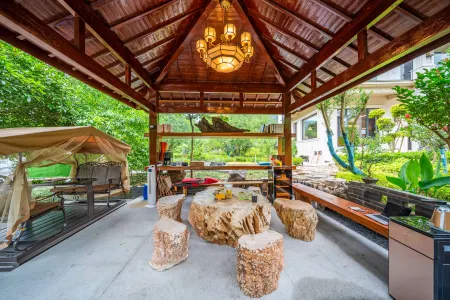 Mortal Habitat Private Hot Spring Garden Parent-Child Vacation Homestay