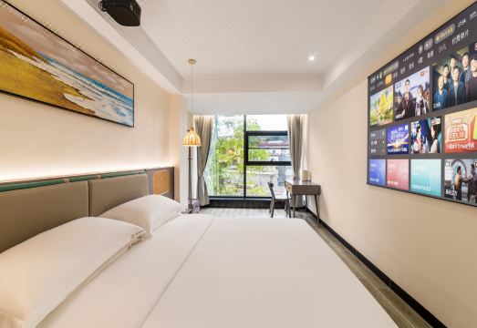 광저우 호텔 객실 뷰 이미지