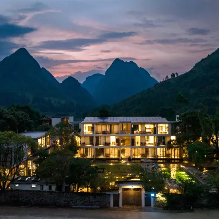 Qingyuan 21 Degrees Mountain Residence · Starry Sky Pool Peak Forest Secret Realm Mountain Residence